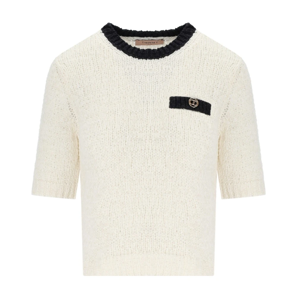 Knitwear > Round-neck Knitwear - - Twinset - Modalova
