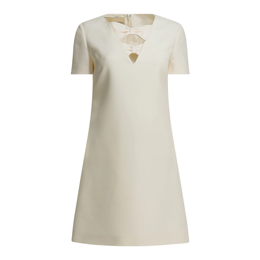 Valentino Women's White Dresses Clothing Ss26