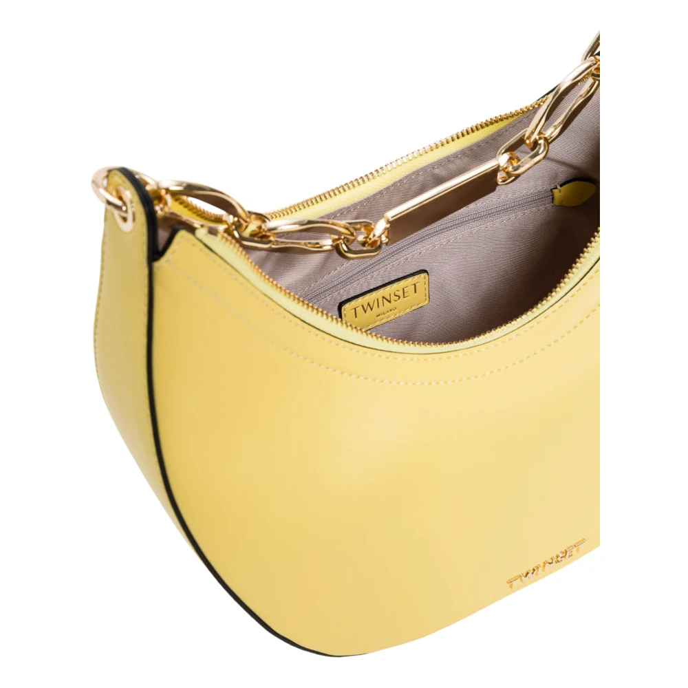 Twinset Gele tassen voor een stijlvolle uitstraling Yellow Dames