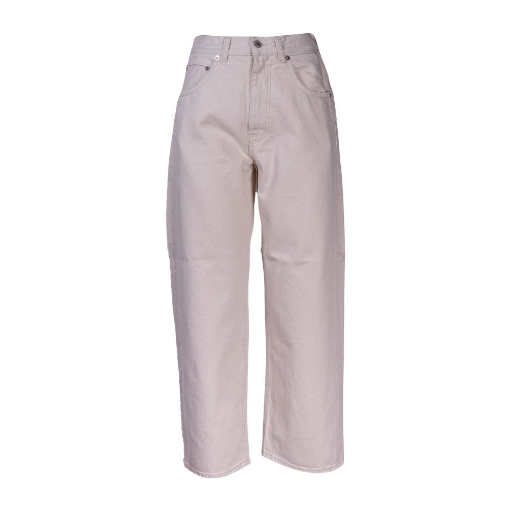 Mauro Grifoni Wide Trousers Beige Dames