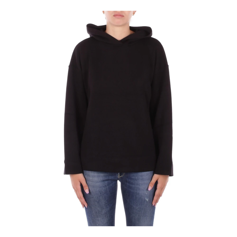 Dondup Mujer Negro Sudaderas, Talla: M