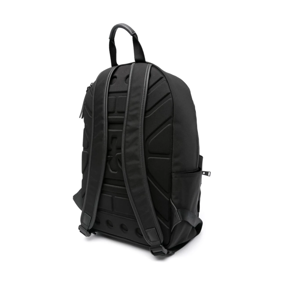 Premiata Zwarte Blade 2121 Rugzak Nylon Black Heren