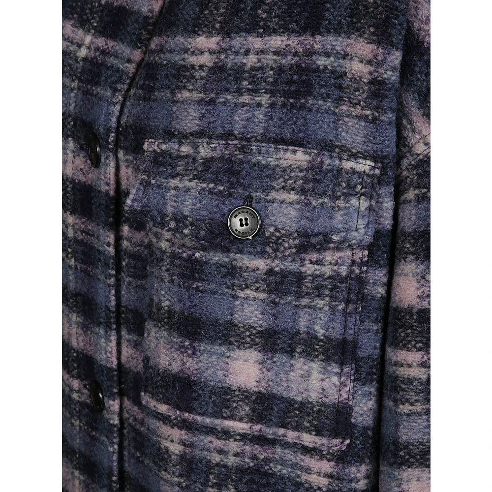 Isabel Marant Étoile Wollen Jas Fontizi Stijlvol Chic Multicolor Dames