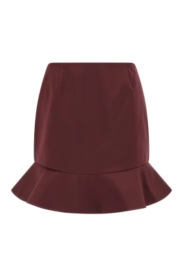 Satin Mini Skirt
