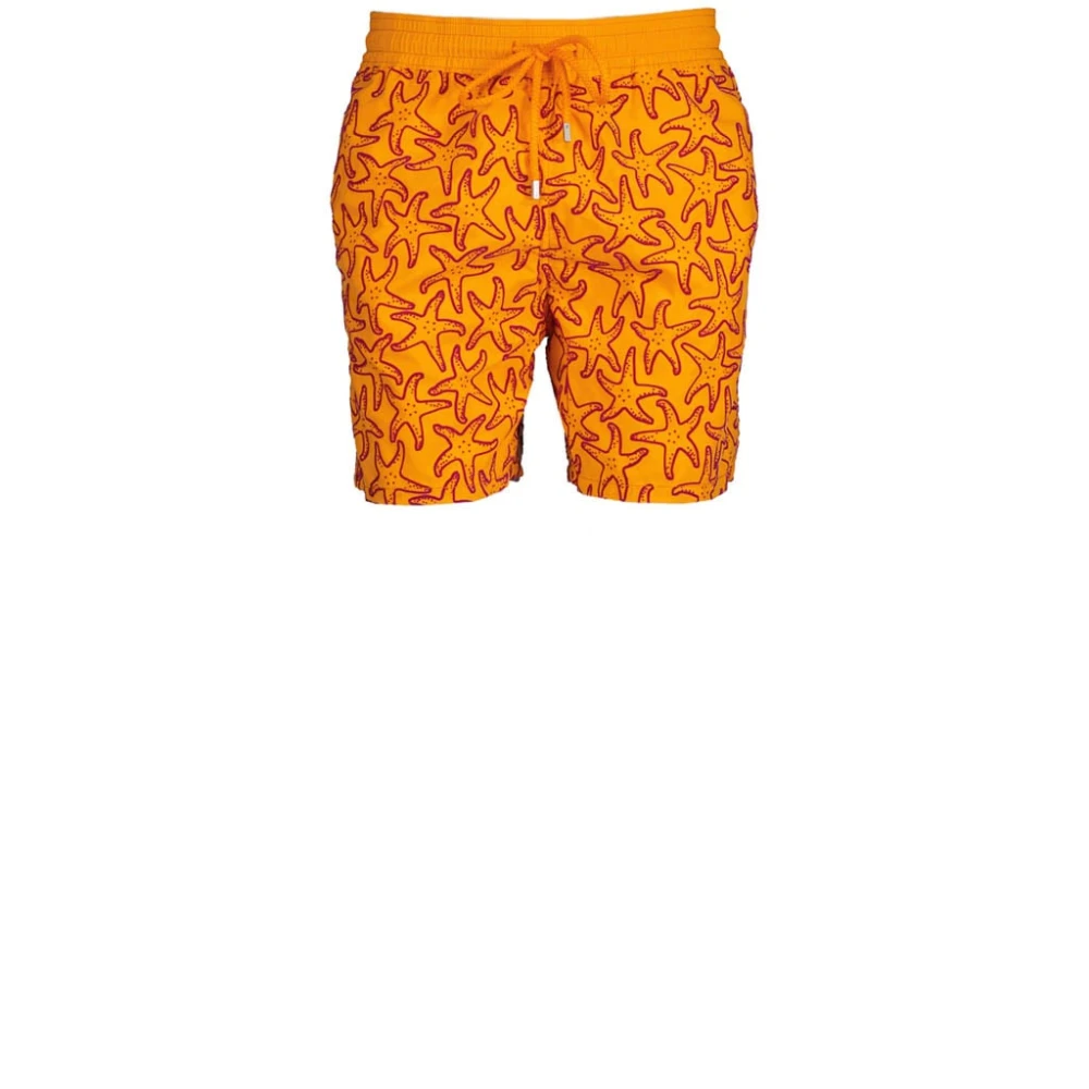 Vilebrequin Oranje Zeester Zwembroek Orange Heren