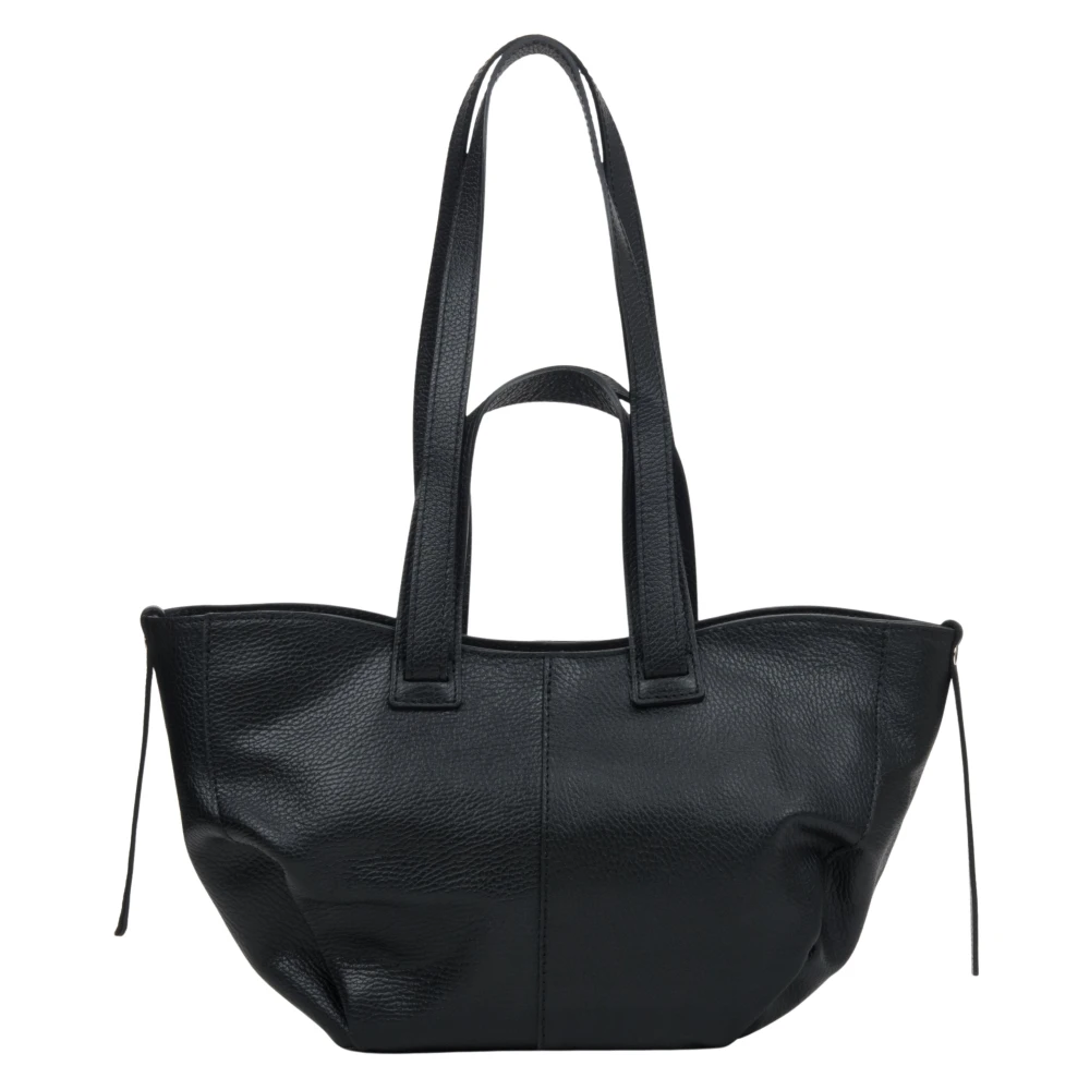 Estro Women's Black Shopping Bags, One Size, Shopper Bag