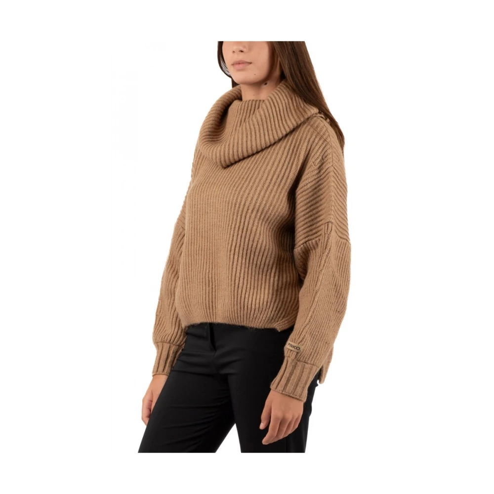 pinko Stijlvolle top voor vrouwen in roze Beige Dames