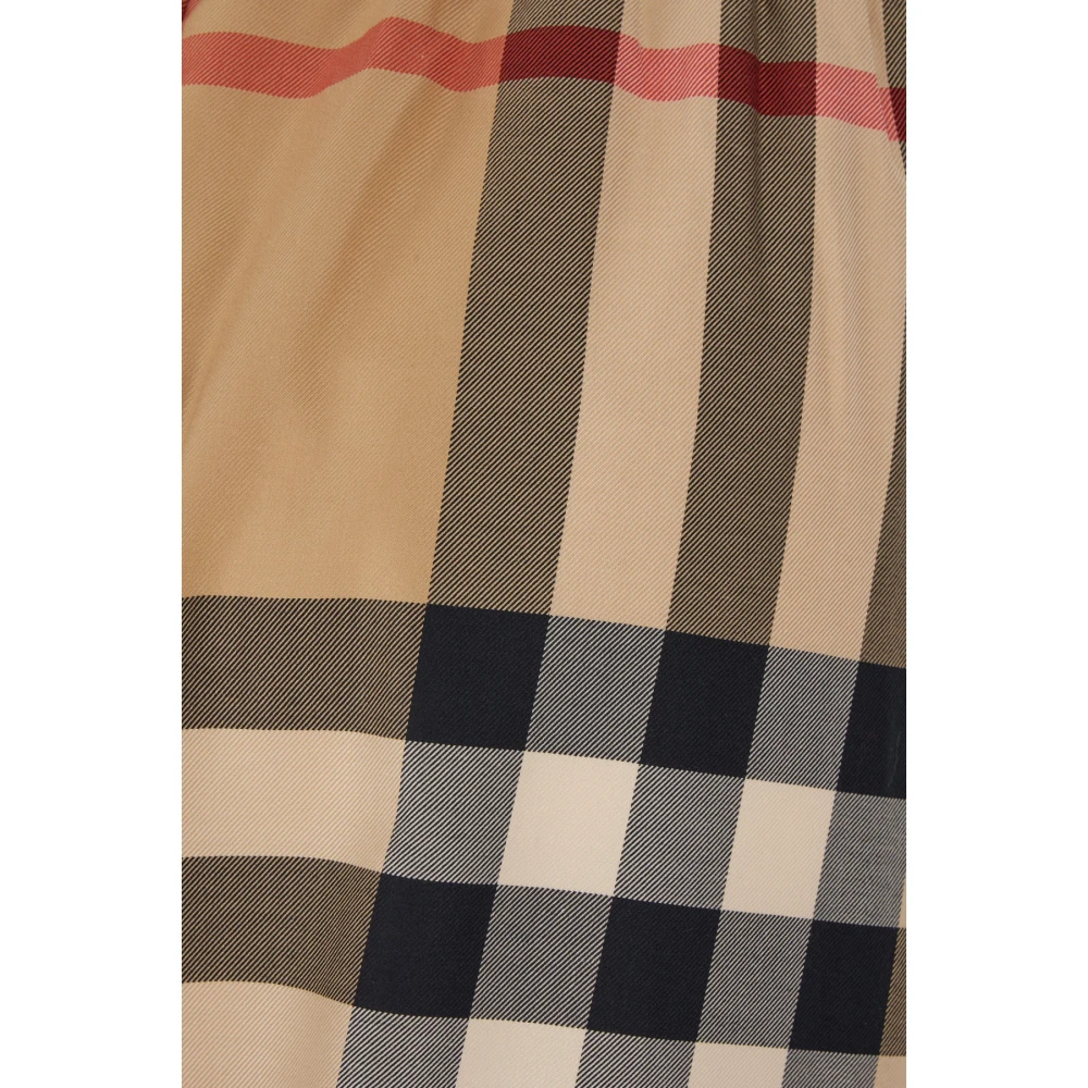 Burberry Wide Trousers Beige Dames