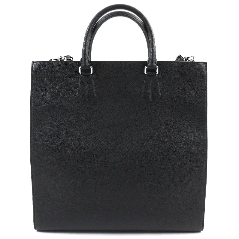 Bally Pre-owned Leather shoulder-bags Black Heren
