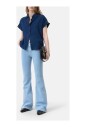 short-sleeved-linen-cotton-blend-blouse