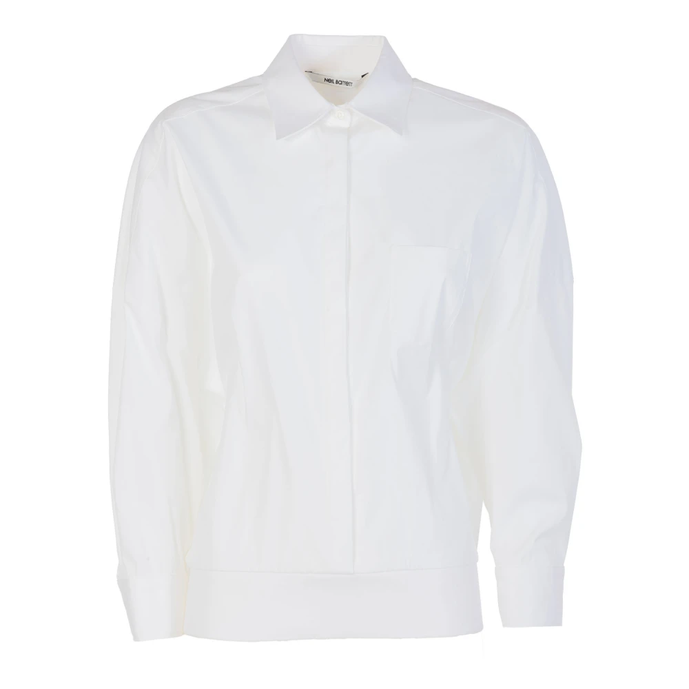 Neil Barrett Witte Shirt White Dames