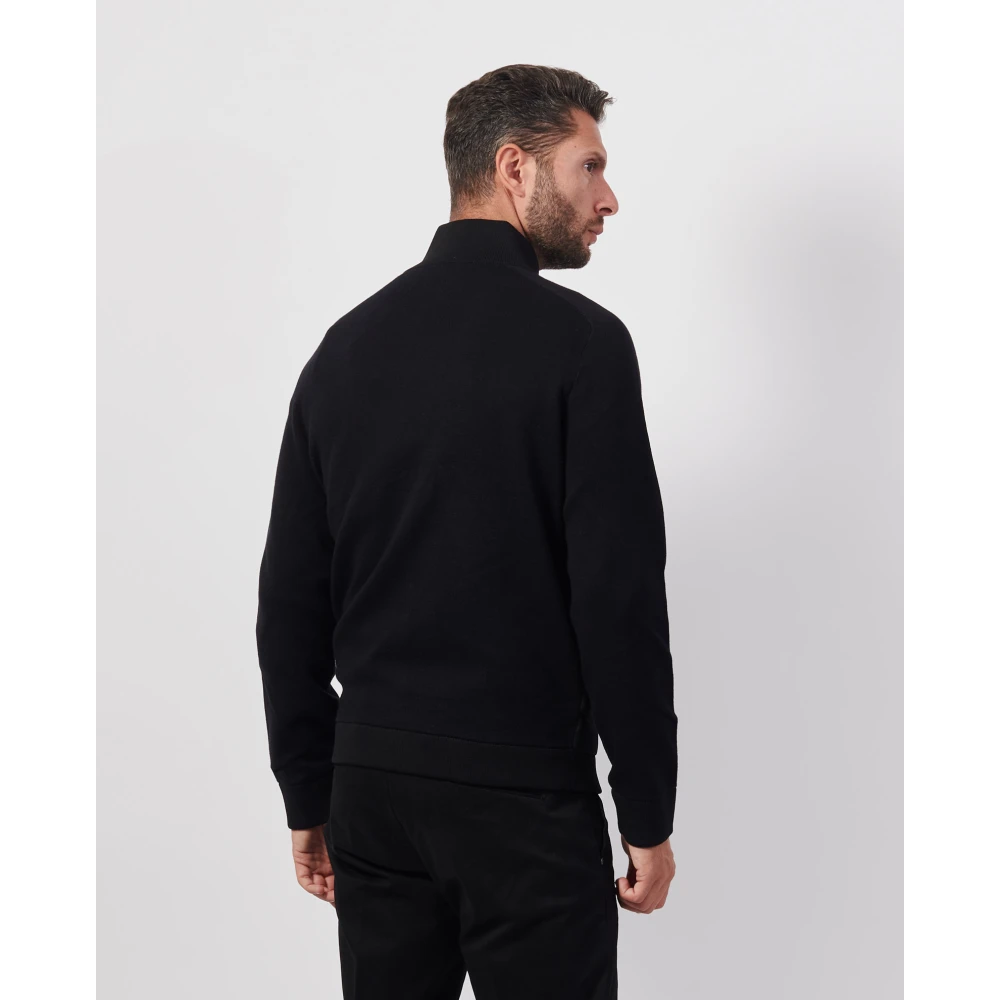 Hugo Boss Gewatteerde Herenjas Zwart Black Heren