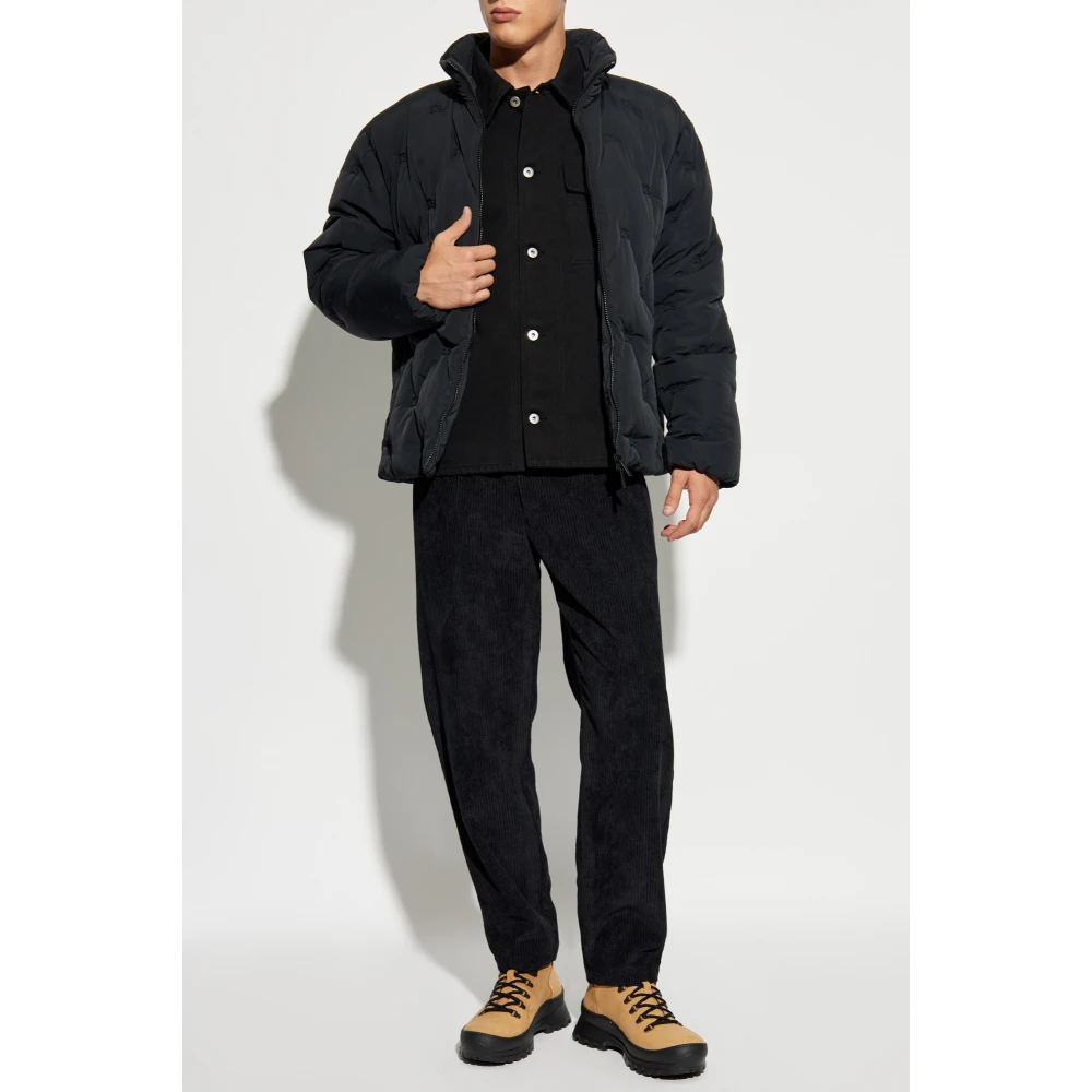 Burberry Jas met logo Black Heren