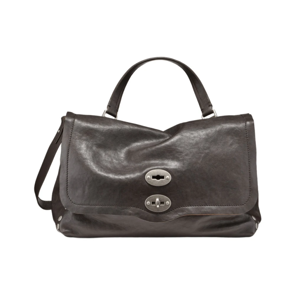 Zanellato Women's Brown Top Handle Handbag