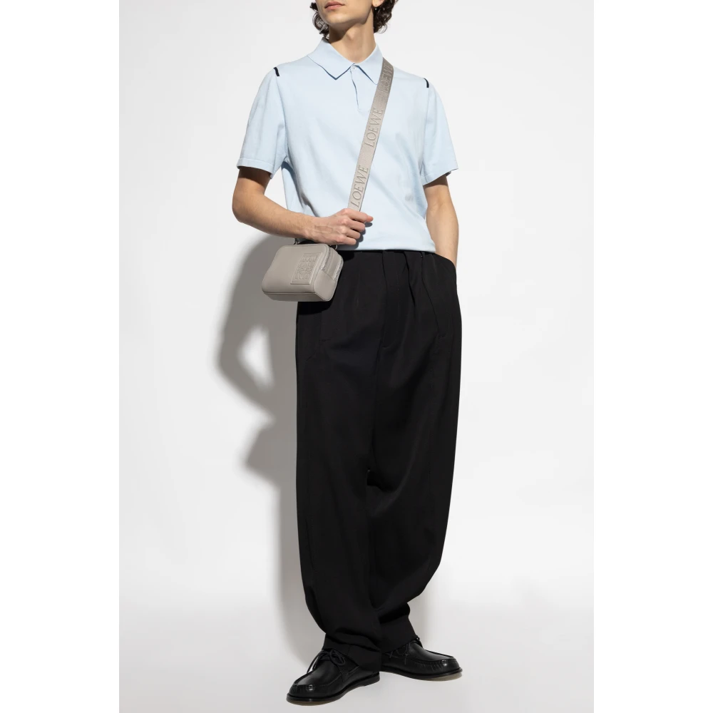 Paul Smith Katoenen polo Blue Heren