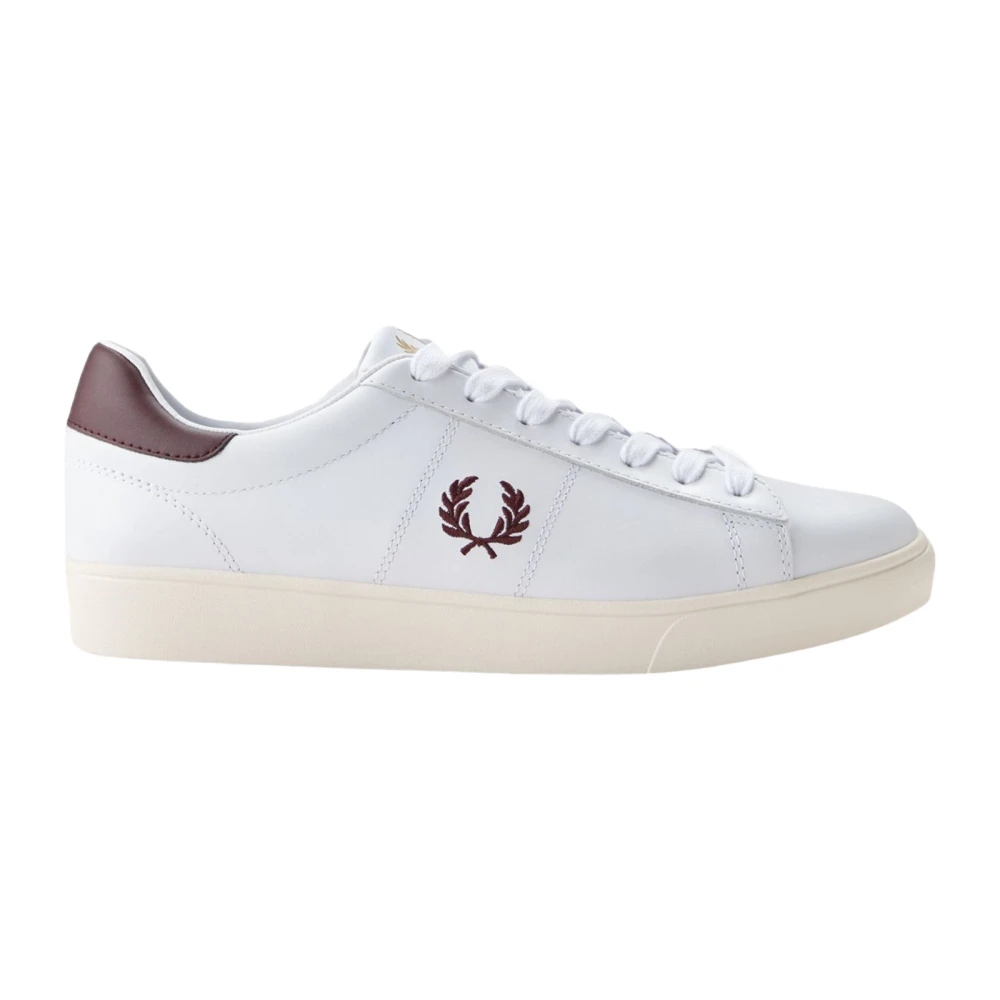 Fred Perry - Men's - Spencer Leather - Trainers - 8 - White - Image 2