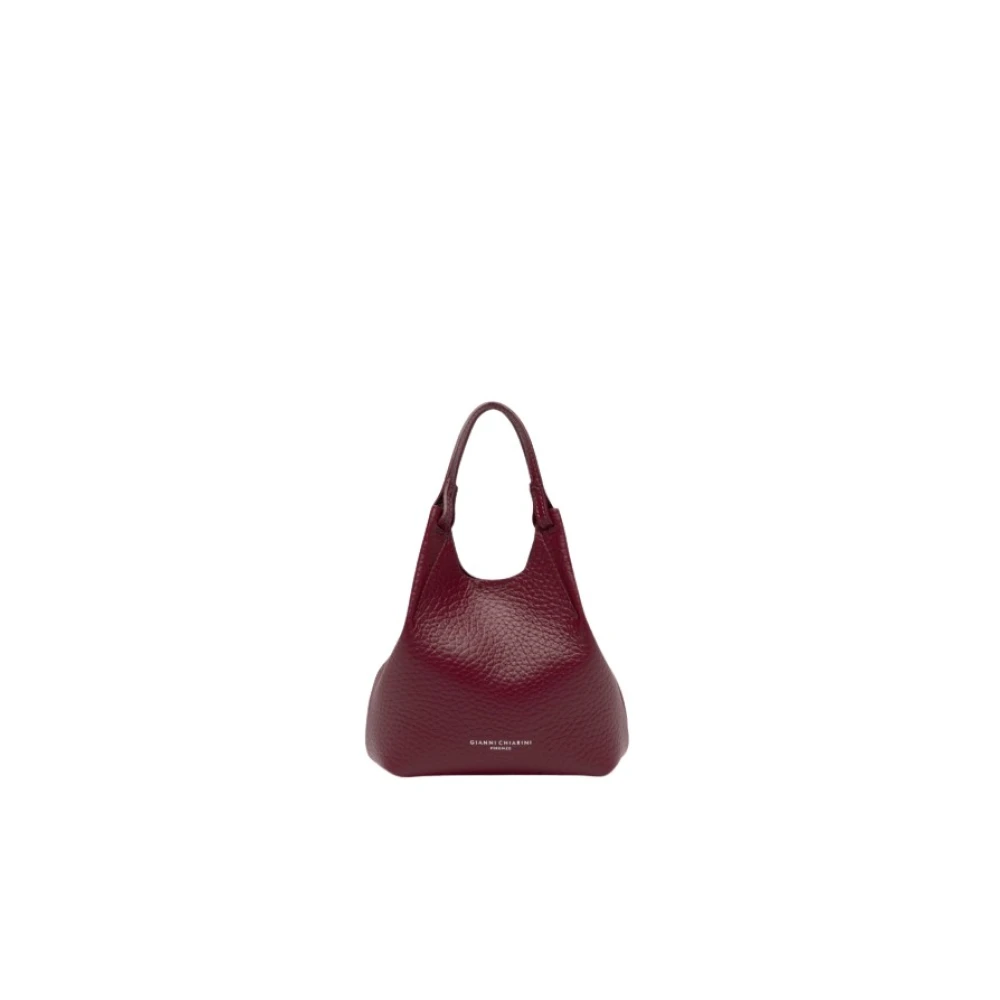 Gianni Chiarini Donna Borsa A Spalla Con Tracolla In Pelle Antique Ruby - Immagine 2