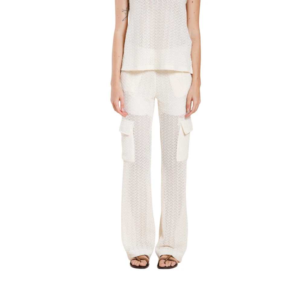Mason's Mujer Blanco Pantalones, Talla: 2XS