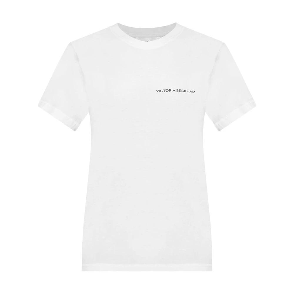 Victoria Beckham Witte T-shirts en Polos White Dames