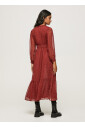 robe-midi-florale-encolure-croisee
