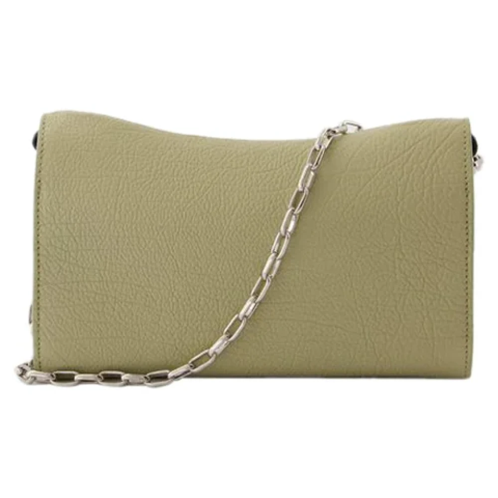 Burberry Leather shoulder-bags Beige Dames
