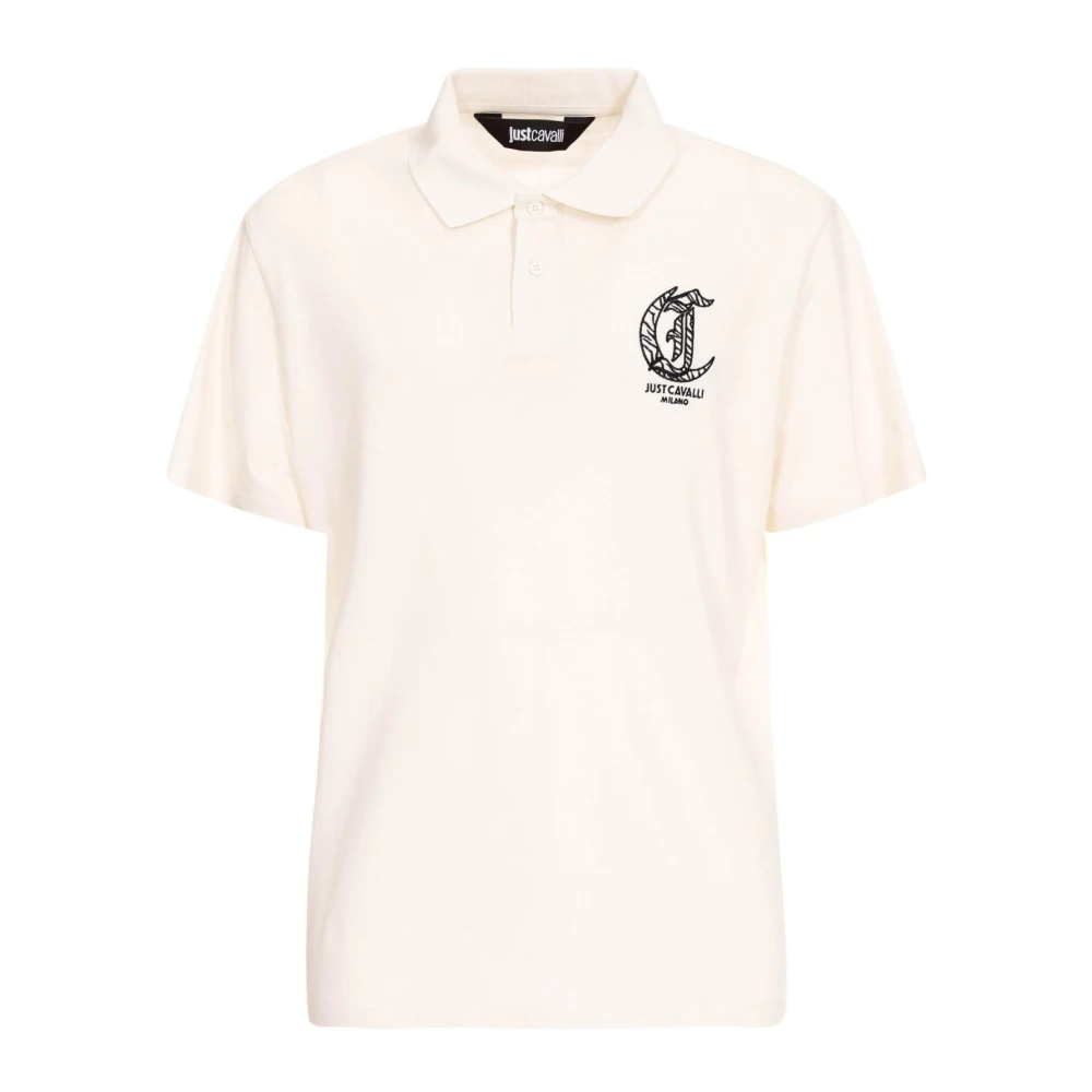 Just Cavalli T-shirts en Polos White Heren