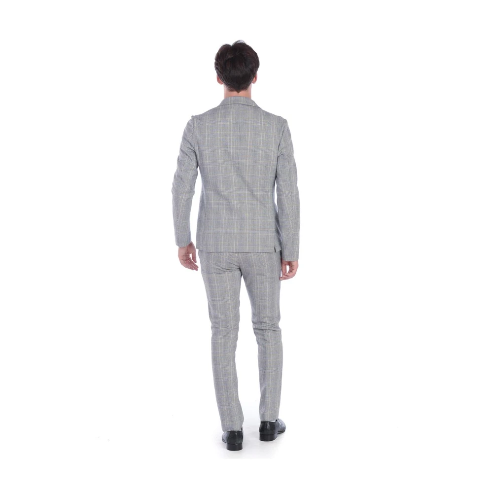 Daniele Alessandrini Elegant Suit Jacket Evora Multicolor Heren