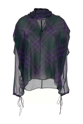 Tryckt Crepe Blus