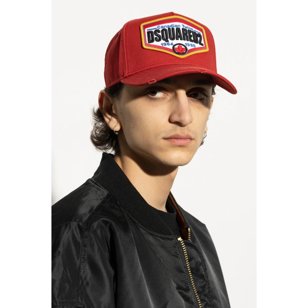 Dsquared2 Baseball cap Red Heren