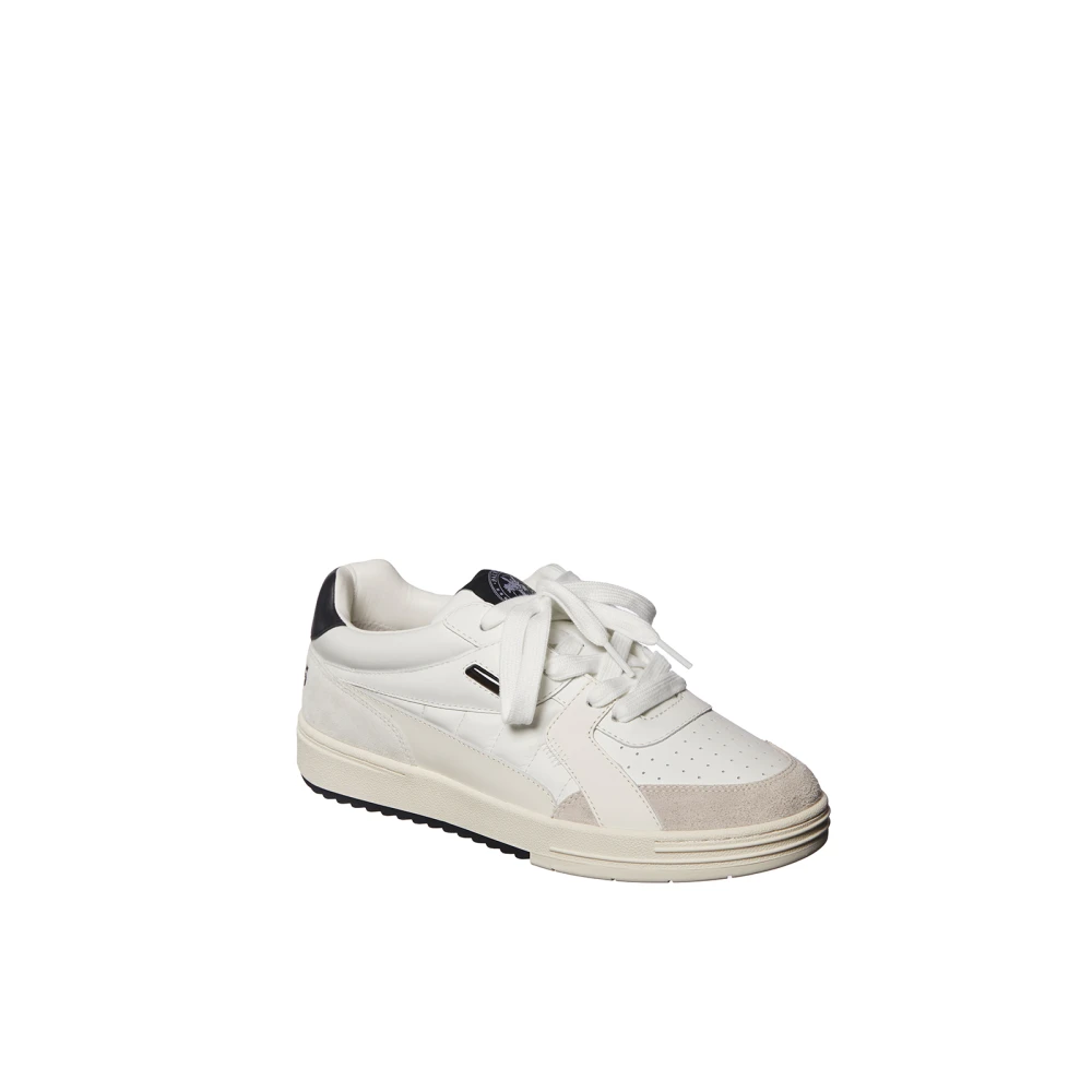 Palm Angels Universiteitssneakers White Heren