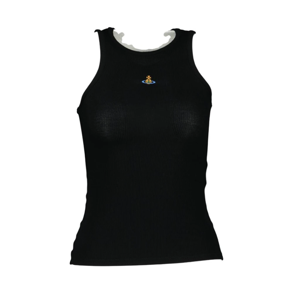 Vivienne Westwood , Sleeveless Tops, Female, Black, M, 90S Tank Top