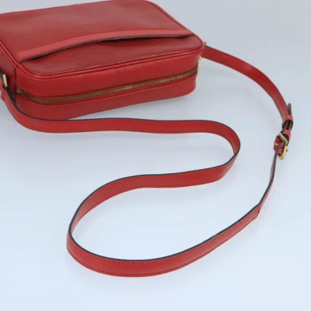 Louis Vuitton Vintage Pre-owned Leather shoulder-bags Red Dames