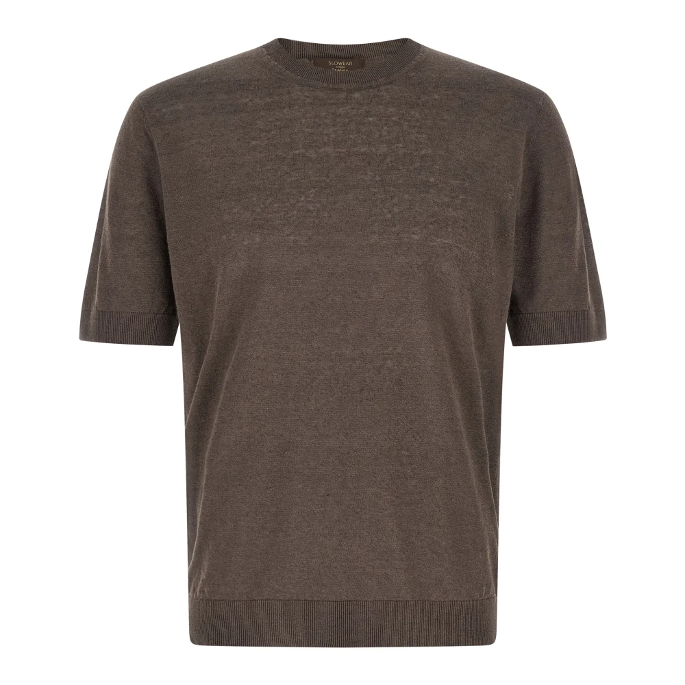 Zanone Brun Ice Lino Sweater