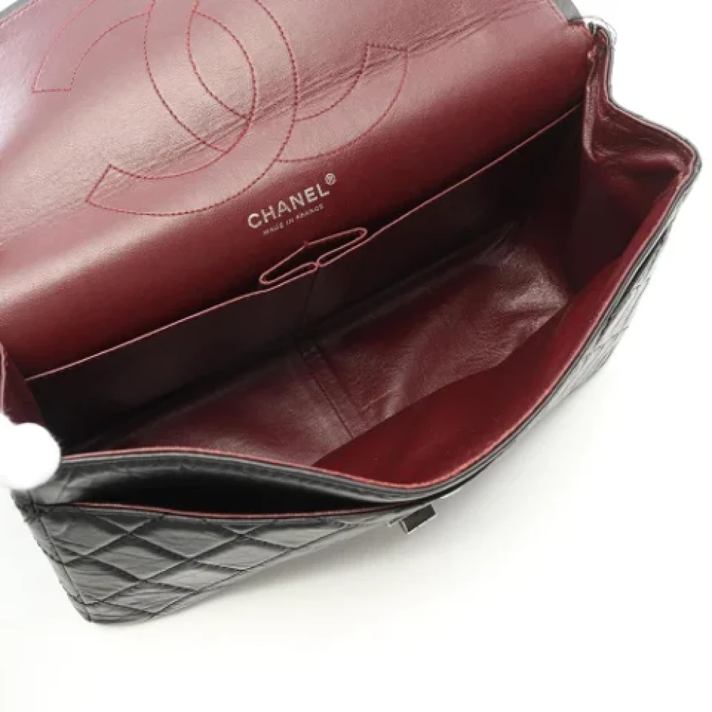 Chanel Vintage Pre-owned Leather chanel-bags Black Dames
