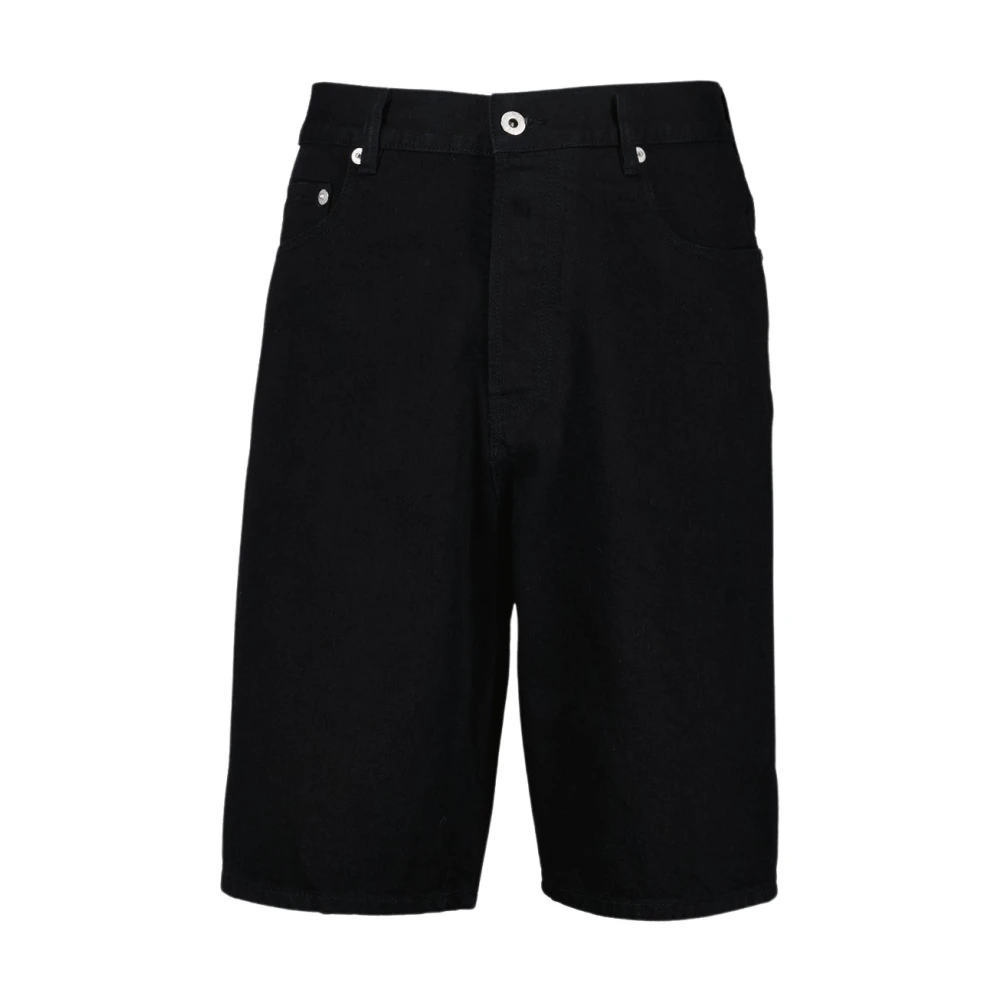Kenzo Oversize Denim Shorts Black Heren