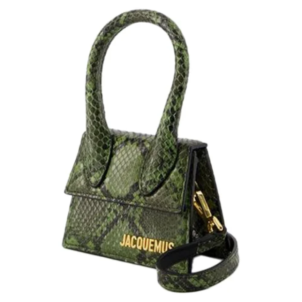 Jacquemus Leather crossbody-bags Green Dames