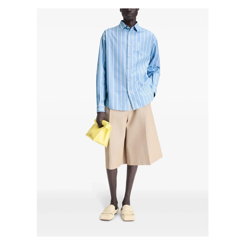 Jacquemus Simon Overhemd Blue Heren