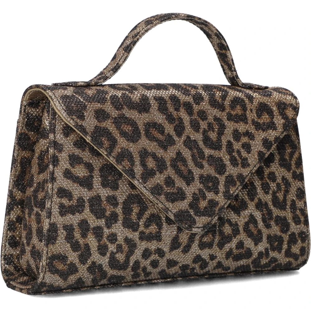 Unisa Luipaardprint Schoudertas Zchiara Brown Dames