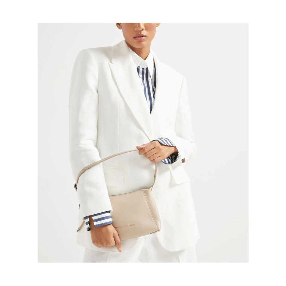BRUNELLO CUCINELLI Elegante tassen in zandkleur Beige Dames