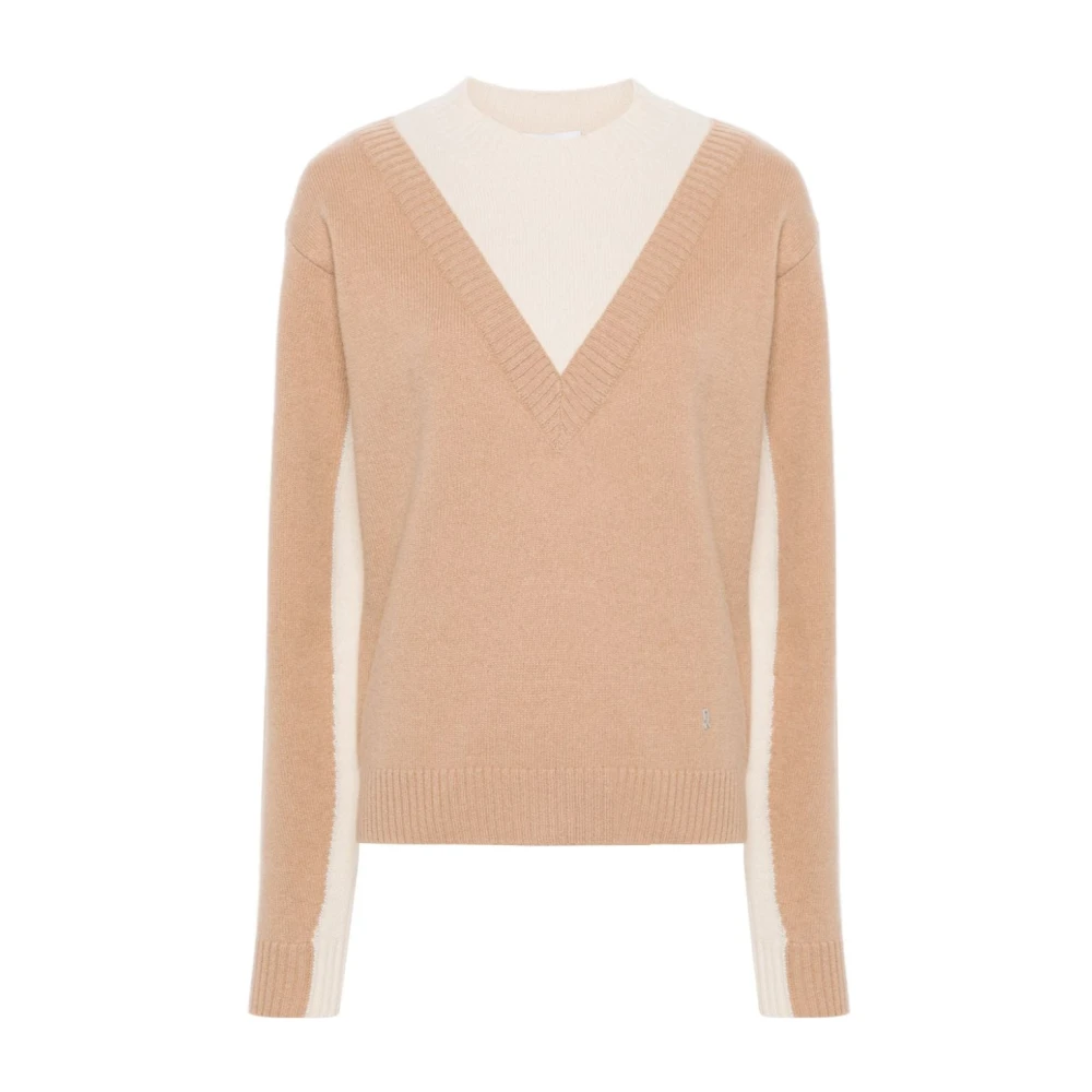 Rabanne Women's Beige Wool-Cashmere Sweater
