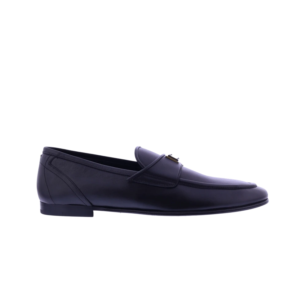 Dolce & Gabbana Men's Black Loafers,, Loafers Size 11 Uk