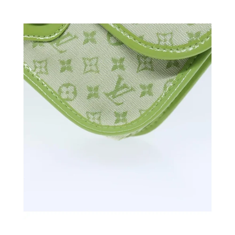 Louis Vuitton Vintage Pre-owned Canvas handbags Green Dames