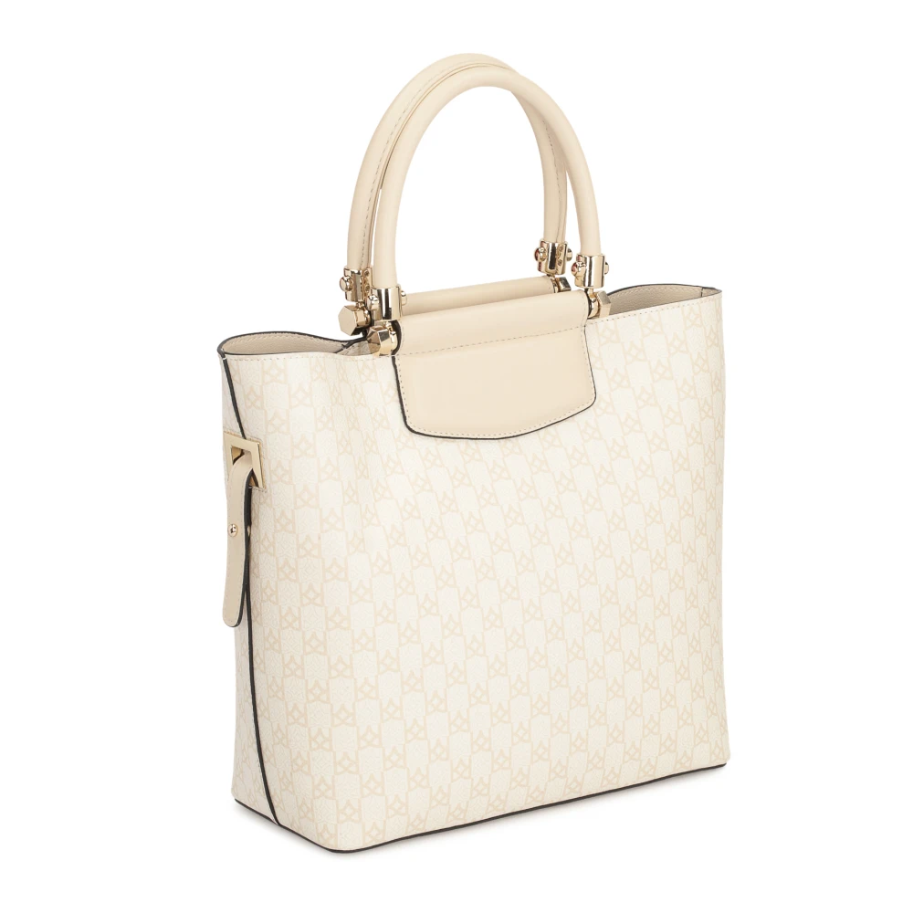 Kazar Leren tas met een verwijderbaar zakje White Dames