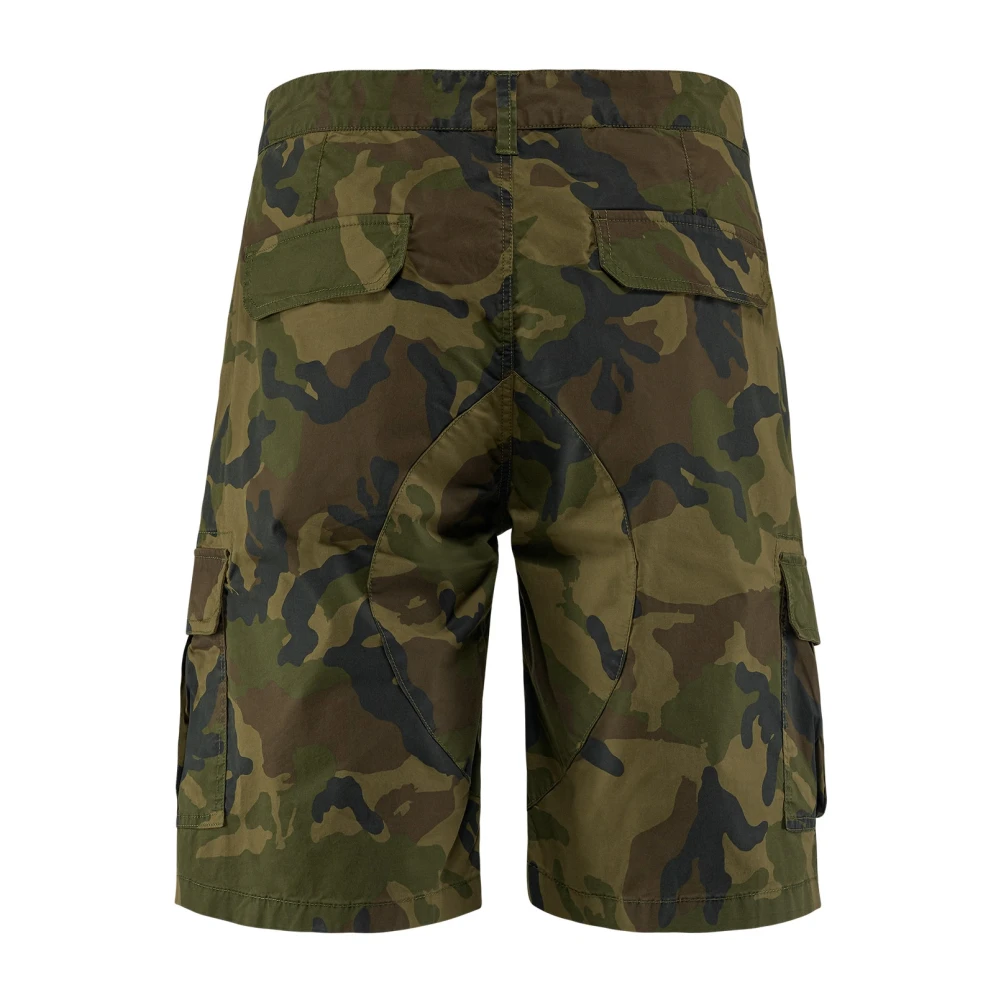 BomBoogie Casual Shorts Green Heren