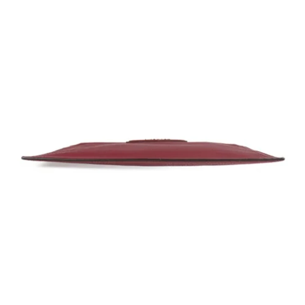 Givenchy Pre-owned Leather clutches Red Dames