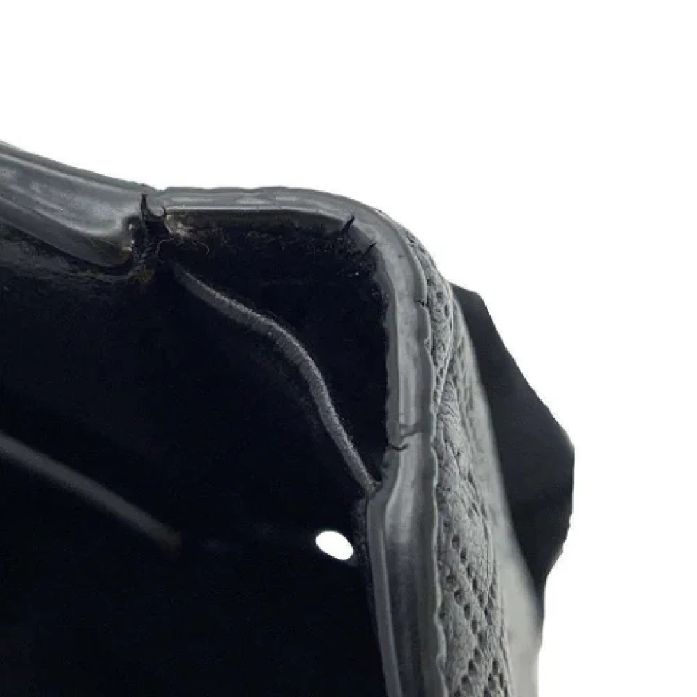 Saint Laurent Vintage Pre-owned Leather wallets Black Heren