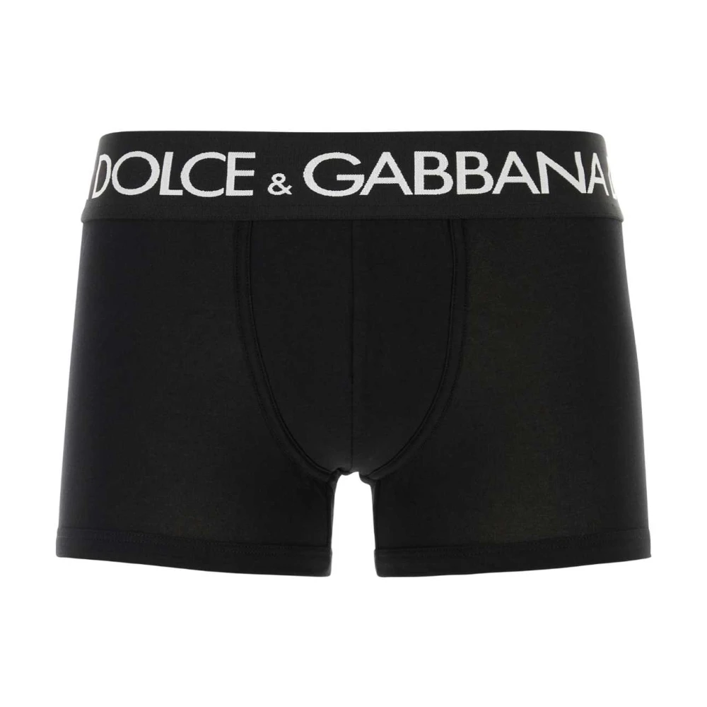 Dolce & Gabbana Modern Komfort Boxer Set Black, Herr
