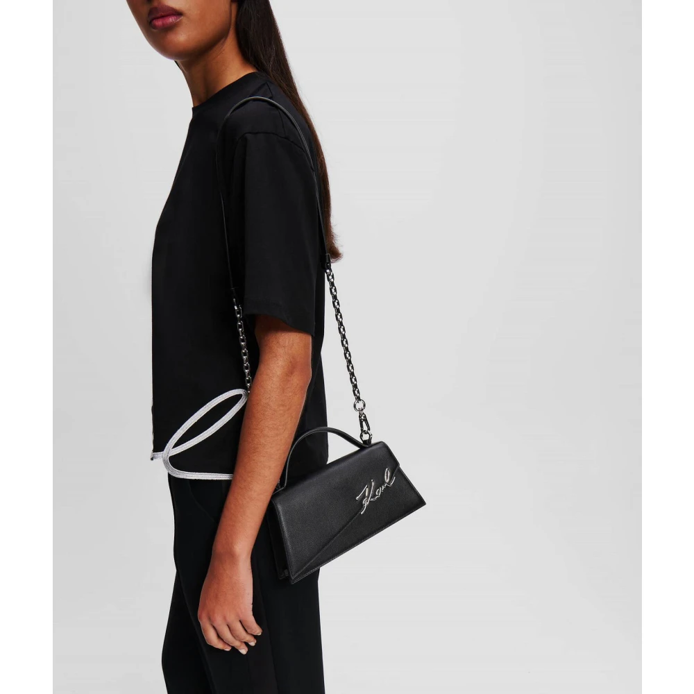 Karl Lagerfeld Crossbody Black Dames