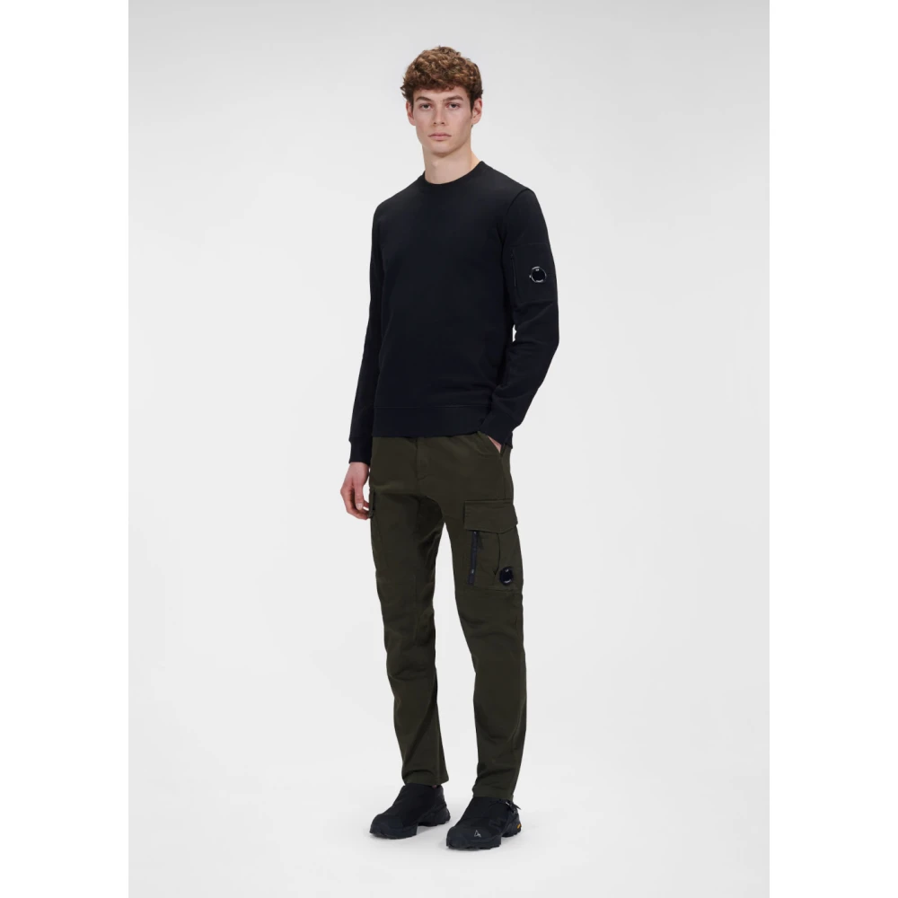 C.P. Company Zwart Sweatshirt Klassieke Stijl Black Heren