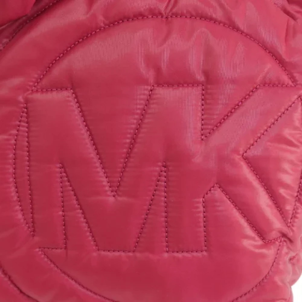 Michael Kors Pre-owned Canvas shoulder-bags Red Dames